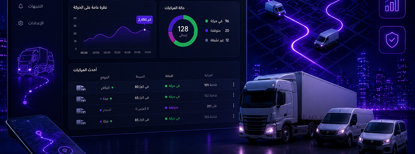 عقود الصيانة-Maintenance Contracts-الحضور والانصراف-Vehicle Tracking-Vehicle Tracking-تتبع المركبات-CCTV-CCTV Compliance Certificate
