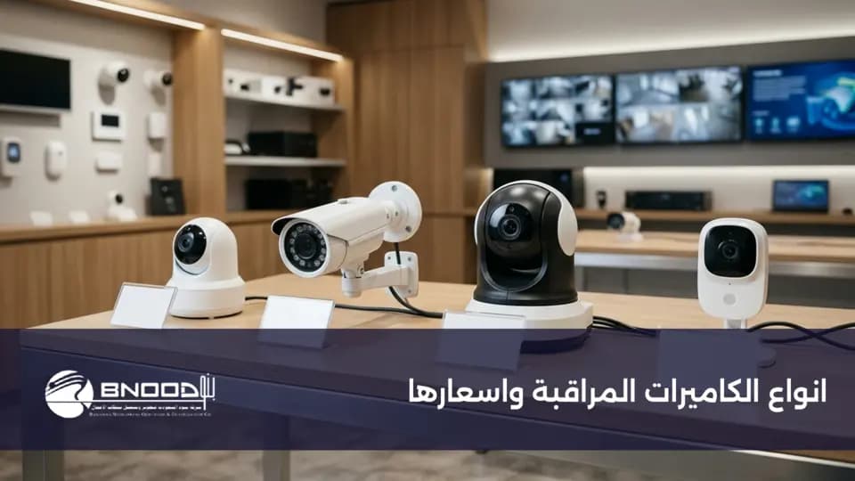 انواع الكاميرات المراقبة واسعارها