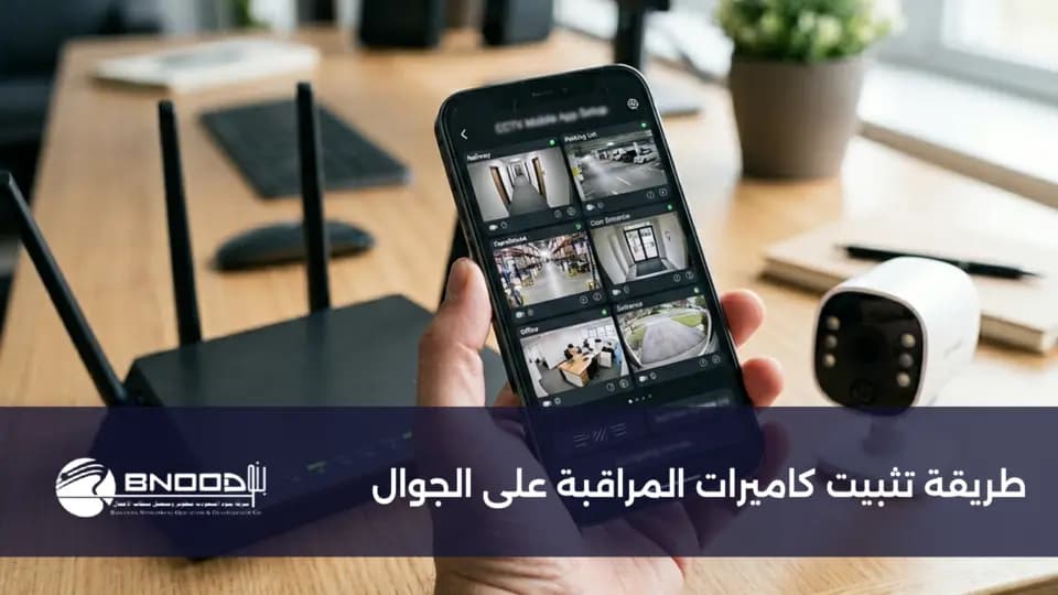 طريقة تثبيت كاميرات المراقبة على الجوال